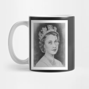 Pencil Portrait Artwork by Benita Jayne Mug